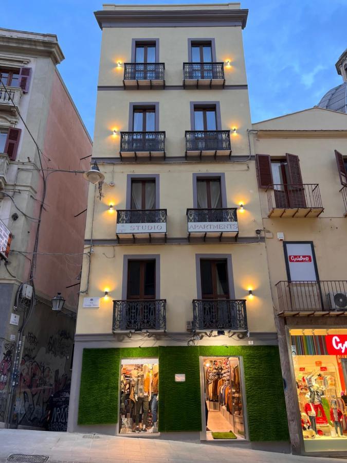 קליארי Studio Apartments Centro Storico Via Manno מראה חיצוני תמונה